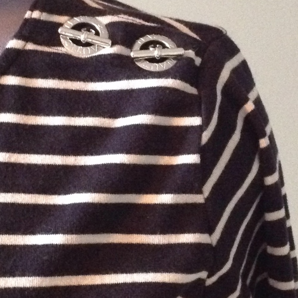 Black & Tan 3/4 sleeve top